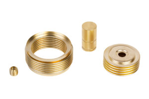 Two-ply bellows made of brass